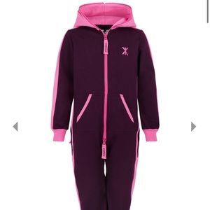 Squad Kids Burgundy Jumpsuit